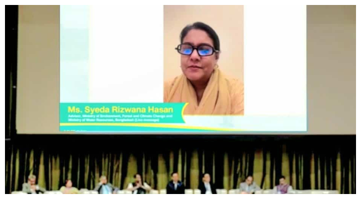 জলবায়ু দায়বদ্ধতা পালনে উন্নত দেশের প্রতি আহ্বান সৈয়দা রিজওয়ানার